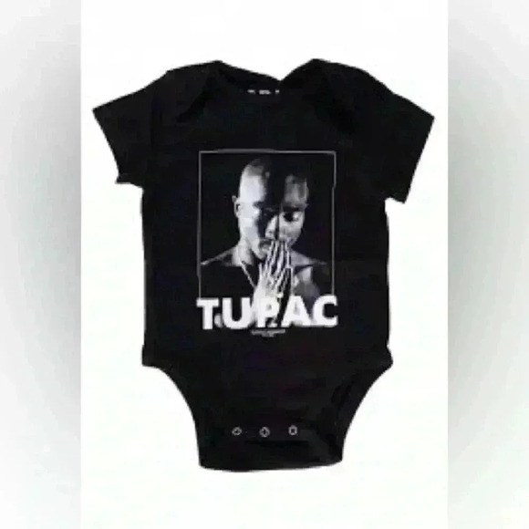 Tupac Other - Tupac Praying Kids Baby Grow Onsie 12-18months